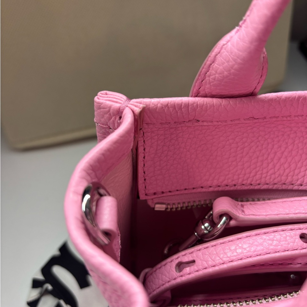 Marc Jacobs Fluro Candy The Leather Crossbody Tote Bag MINI - Picture 4 of 16